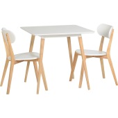 Julian Dining Table White/Natural